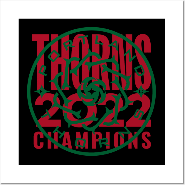 Thorns Champions 08 Wall Art by Very Simple Graph